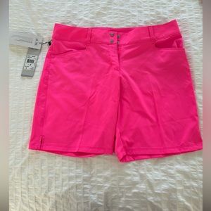 Adidas Essentials 7” Golf Shorts Hot Pink NWT